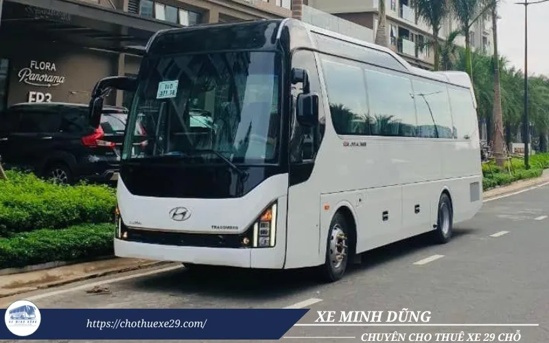 Chỗ thuê xe 29 chỗ đưa đón nhân viên