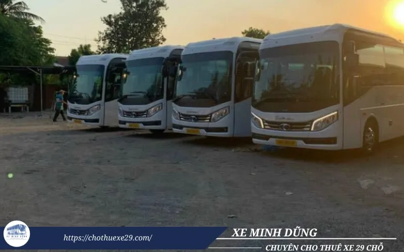 Giới thiệu Xe Minh Dũng cho thuê xe 29 chỗ