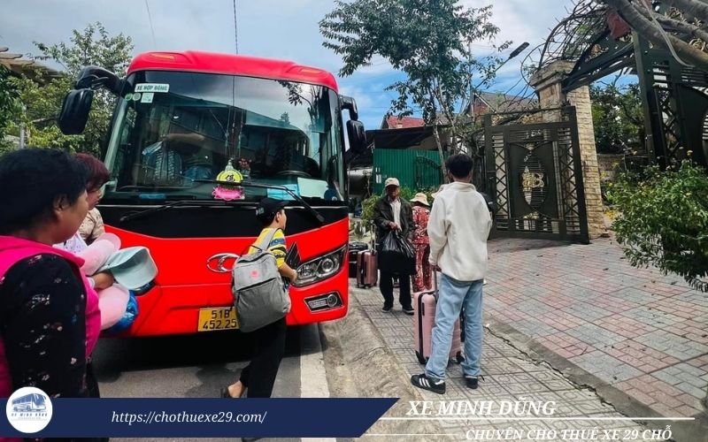 Xe Minh Dũng chuyên cho thuê xe 29 chỗ Thủ Đức