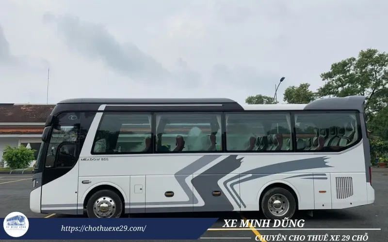 Xe Minh Dũng chuyên cho thuê xe 29 chỗ theo tháng