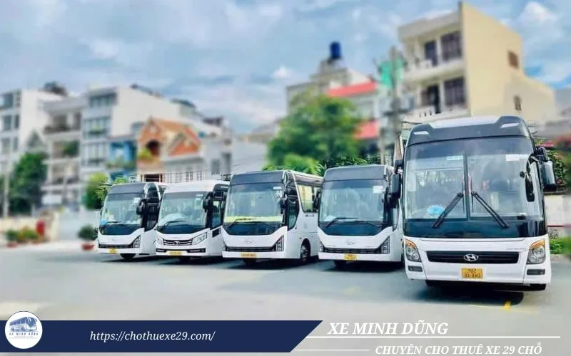 Thuê xe đưa đón nhân viên công nhân