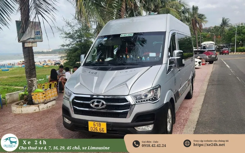 Top 5 công ty cho thuê xe 16 chỗ TPHCM uy tín 7 Xe 24h cho thuê xe 16 chỗ TPHCM