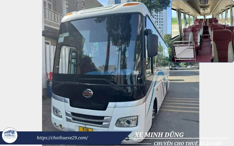 Thuê xe 29 chỗ Samco đi Châu Đốc