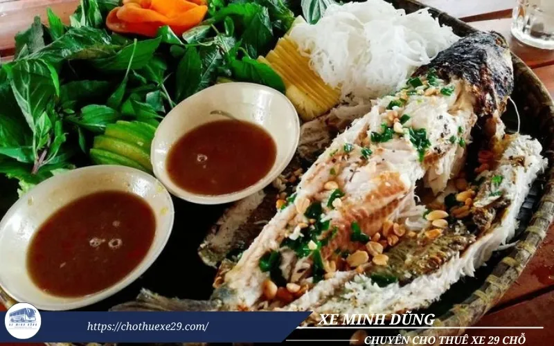 Cho thuê xe 29 chỗ đi Cà Mau tại TPHCM 41 Thuê xe đi Cà Mau thưởng thức Cá lóc nướng trui