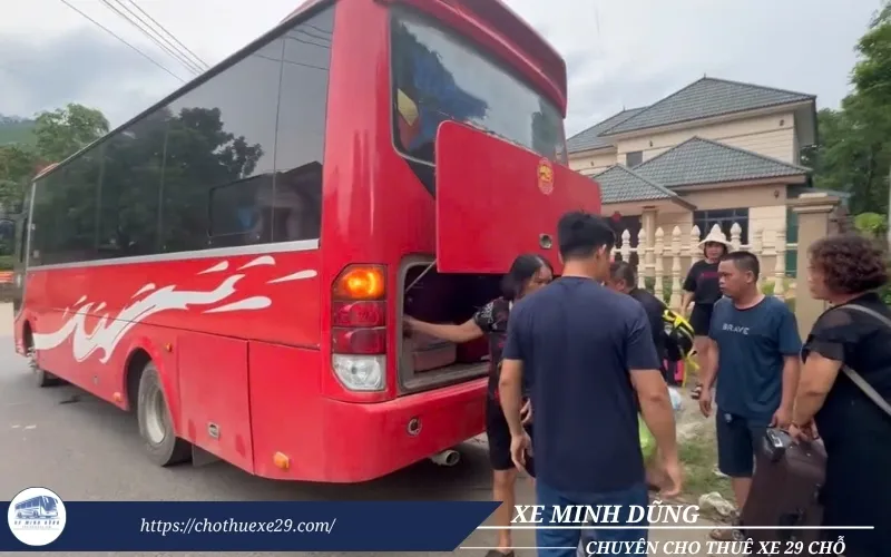 Giá thuê xe 29 chỗ Bình Dương