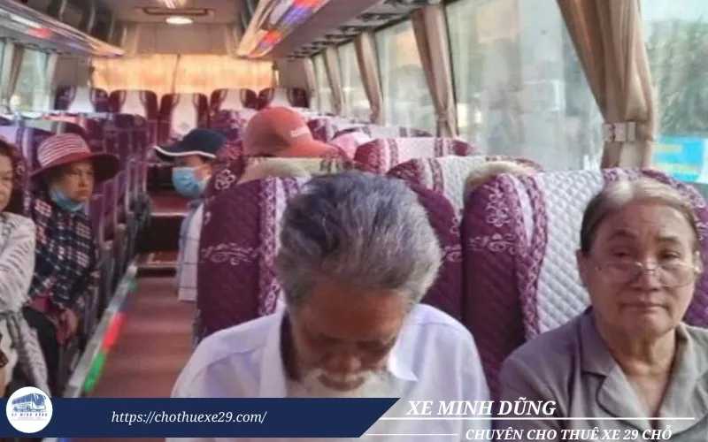 Cho Thuê xe 29 chỗ Quận 12 đi tỉnh
