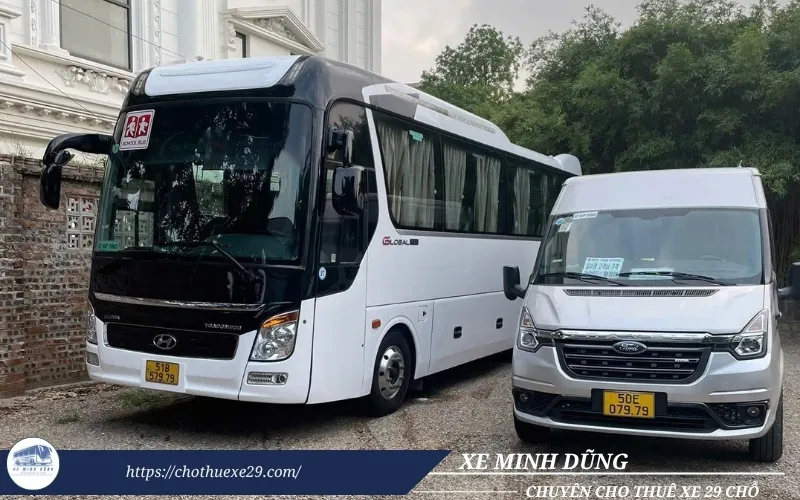 Cho Thuê xe 29 chỗ Quận 12 giá rẻ