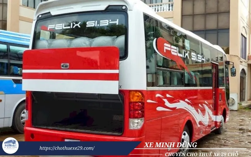 Thuê xe 29 chỗ Samco