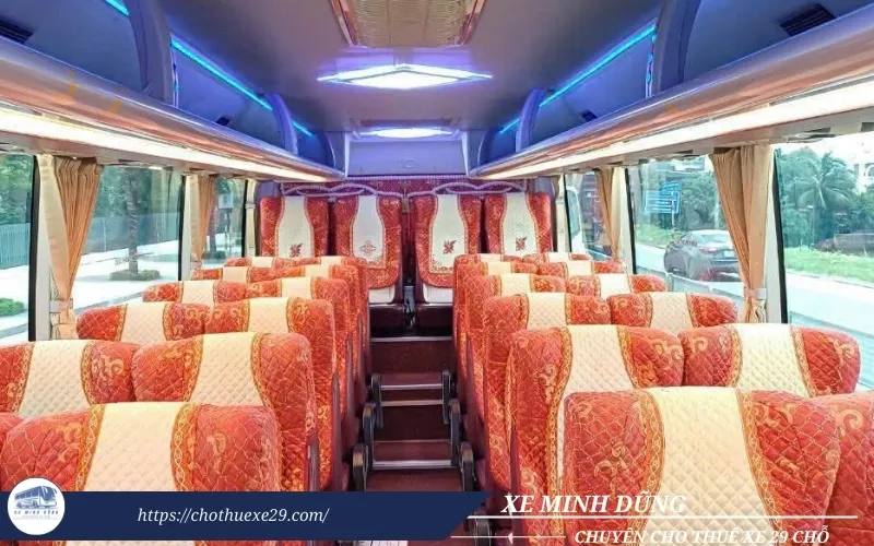 Thuê Xe 29 Chỗ Đi Tây Ninh Giá Rẻ 13 Thuê xe 29 chỗ Thaco đi Tây Ninh