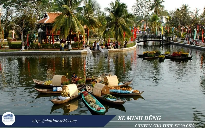  Thuê xe 29 chỗ đi Đồng Tháp tham quan Lăng mộ cụ Phó bảng Nguyễn Sinh Sắc