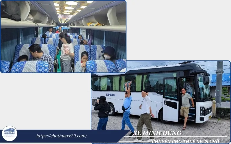 Nên thuê xe 24 chỗ hay thuê xe 29 chỗ