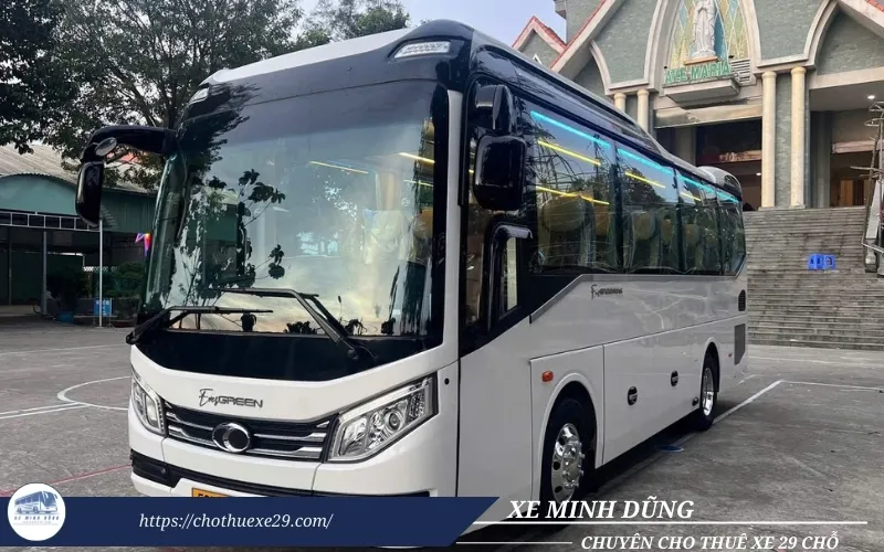 Thuê xe 29 chỗ Thaco đi Cần Giờ